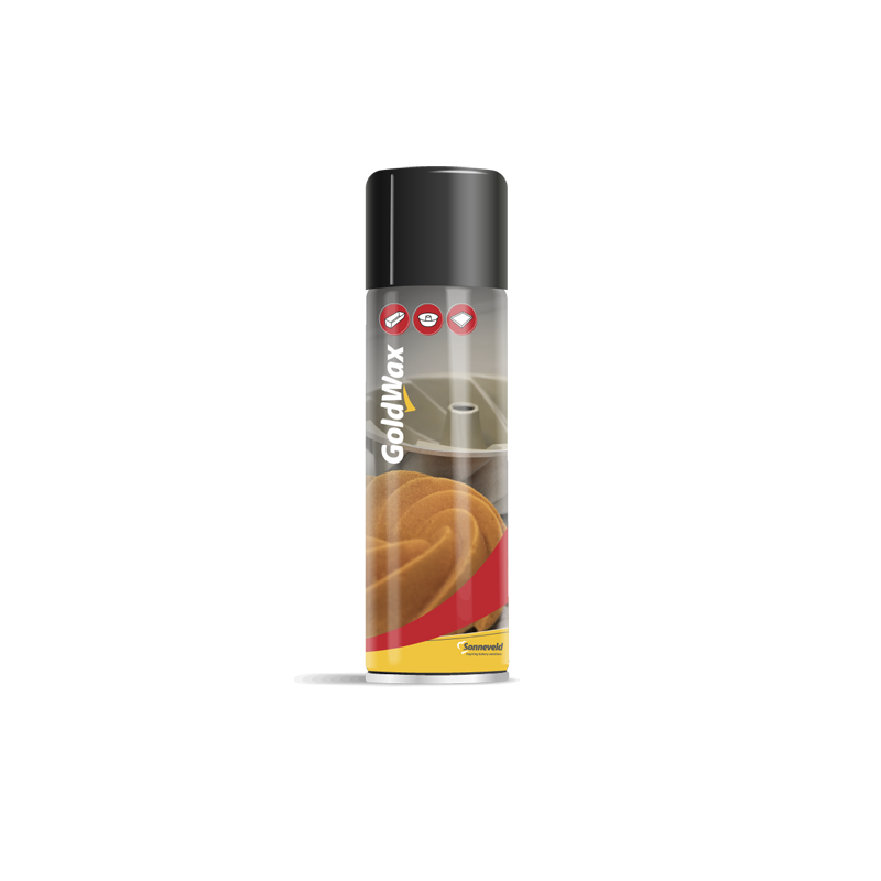 Spray desmoldante antiadherente GoldWax 600 ml Credin