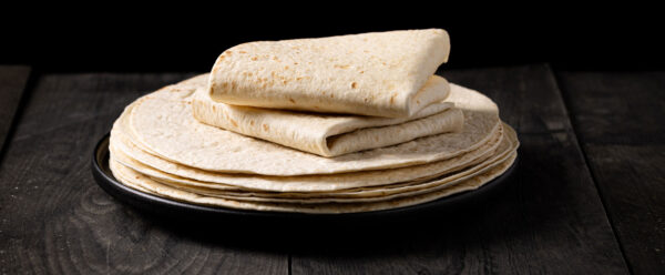 Tortilla's made with Tortilla improver mix of Sonneveld