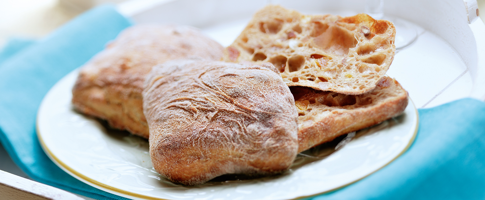 VitaSon Austria bread mix of Sonneveld for baking ciabattas
